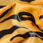 72" x 84" Tiger Chocolate On Natural Cowhide - Rug