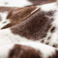 72" x 84" Brown White Cowhide - Rug