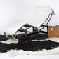60" x 84" Black And White Cowhide - Area Rug