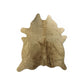72" x 84" Taupe Cowhide Area Rug